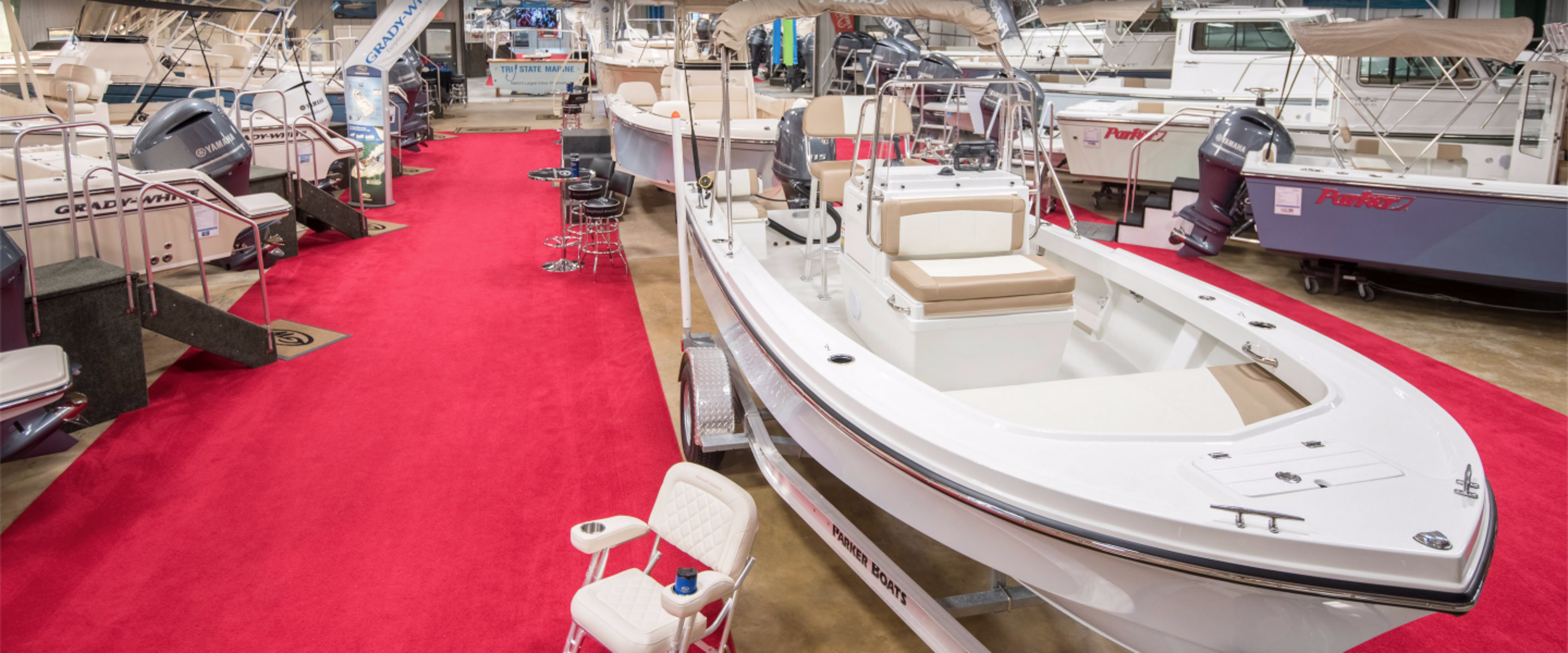 Tri-State Marine Showroom Hero Image